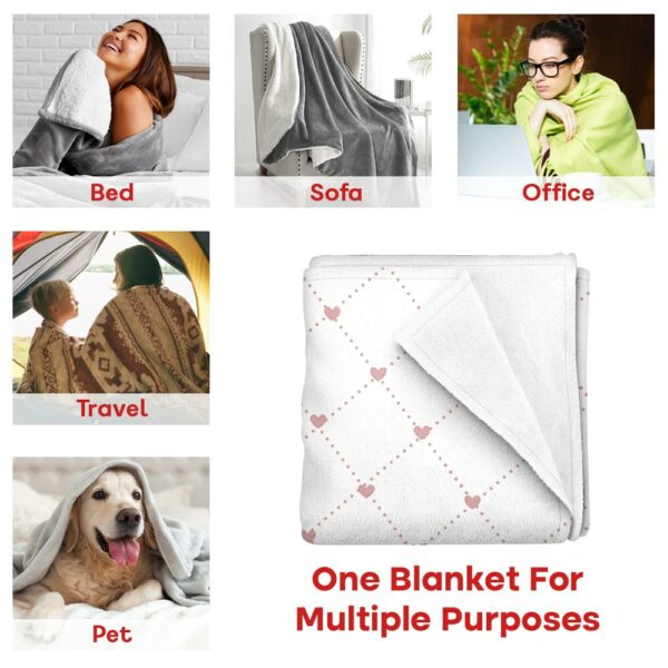 You're My Favorite Thing To Do - Couple Personalized Custom Blanket - Christmas Gift For Husband Wife, Anniversary - Image 5
